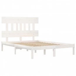 Acquista Giroletto Bianco in Legno Massello 160x200 cm con riferimento GHV-3104749 della ditta GARDENHOME