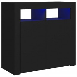 Acquista Credenza con Luci LED Nera 80x35x75 cm con riferimento GHV-804329 della ditta GARDENHOME