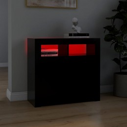 Acquista Credenza con Luci LED Nera 80x35x75 cm con riferimento GHV-804329 della ditta GARDENHOME