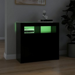 Acquista Credenza con Luci LED Nera 80x35x75 cm con riferimento GHV-804329 della ditta GARDENHOME