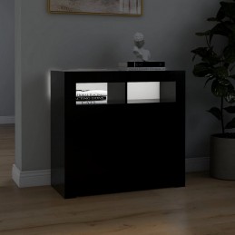 Acquista Credenza con Luci LED Nera 80x35x75 cm con riferimento GHV-804329 della ditta GARDENHOME