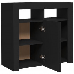 Acquista Credenza con Luci LED Nera 80x35x75 cm con riferimento GHV-804329 della ditta GARDENHOME