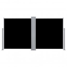 Acquista Tenda da Sole Laterale Retrattile Nera 100x600 cm con riferimento GHV-48442 della ditta GARDENHOME