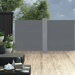 Acquista Tenda da Sole Laterale Retrattile Antracite 100x600 cm con riferimento GHV-48444 della ditta GARDENHOME