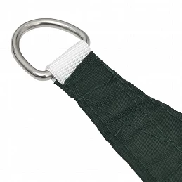 Acquista Parasole in Tessuto Oxford Quadrato 3,6x3,6 m Verde Scuro con riferimento GHV-135468 della ditta GARDENHOME
