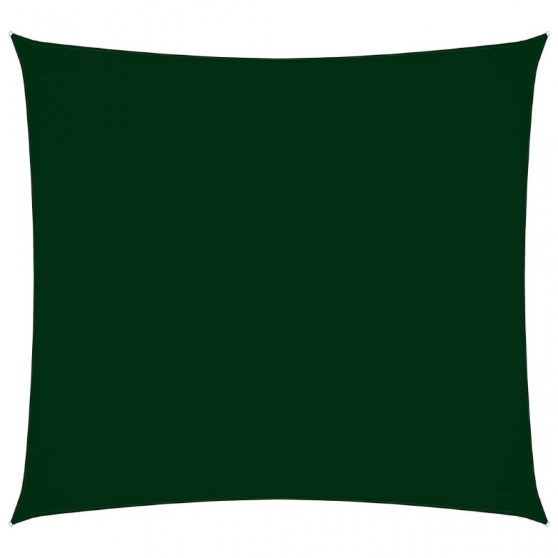 Acquista Parasole a Vela in Tela Oxford Quadrato 4,5x4,5 m Verde Scuro con riferimento GHV-135470 della ditta GARDENHOME