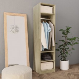 Acquista Armadio Rovere Sonoma 50x50x200 cm in Truciolato con riferimento GHV-800237 della ditta GARDENHOME