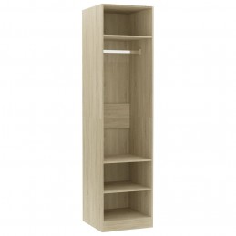 Acquista Armadio Rovere Sonoma 50x50x200 cm in Truciolato con riferimento GHV-800237 della ditta GARDENHOME