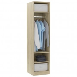 Acquista Armadio Rovere Sonoma 50x50x200 cm in Truciolato con riferimento GHV-800237 della ditta GARDENHOME
