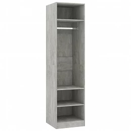 Acquista Armadio Grigio Cemento 50x50x200 cm in Truciolato con riferimento GHV-800238 della ditta GARDENHOME