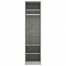 Acquista Armadio Grigio Cemento 50x50x200 cm in Truciolato con riferimento GHV-800238 della ditta GARDENHOME