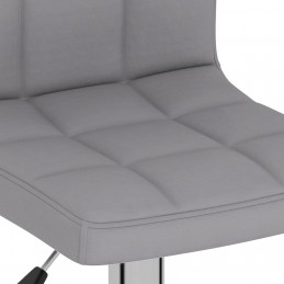 Acquista Sgabelli da Bar 2 pz Grigio Chiaro in Tessuto con riferimento GHV-334239 della ditta GARDENHOME
