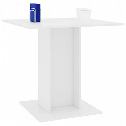 Acquista Tavolo da Pranzo Bianco 80x80x75 cm in Truciolato con riferimento GHV-800252 della ditta GARDENHOME
