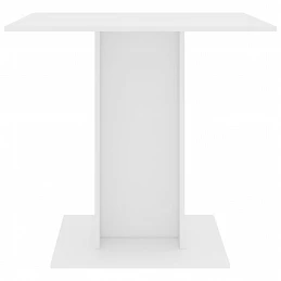 Acquista Tavolo da Pranzo Bianco 80x80x75 cm in Truciolato con riferimento GHV-800252 della ditta GARDENHOME