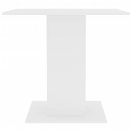 Acquista Tavolo da Pranzo Bianco 80x80x75 cm in Truciolato con riferimento GHV-800252 della ditta GARDENHOME