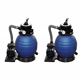 Acquista Pompe con Filtro a Sabbia 2 pz 400 W 11000 l/h con riferimento GHV-277089 della ditta GARDENHOME