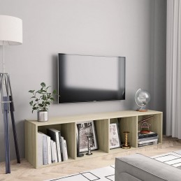 Acquista Libreria/Mobile TV Rovere Sonoma 143x30x36 cm con riferimento GHV-800264 della ditta GARDENHOME