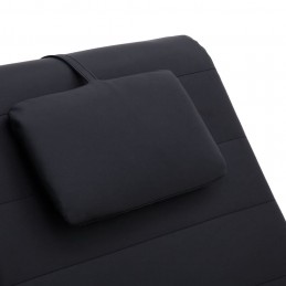 Acquista Sdraio Massaggiante con Cuscino Nero in Similpelle con riferimento GHV-281284 della ditta GARDENHOME