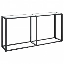 Acquista Tavolo Consolle Trasparente 160x35x75,5 cm in Vetro Temperato con riferimento GHV-331678 della ditta GARDENHOME