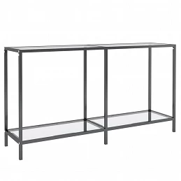 Acquista Tavolo Consolle Trasparente 140x35x75,5 cm in Vetro Temperato con riferimento GHV-331694 della ditta GARDENHOME