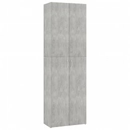 Acquista Armadio per Ufficio Grigio Calcestruzzo 60x32x190 cm Truciolato con riferimento GHV-800301 della ditta GARDENHOME