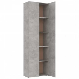 Acquista Armadio per Ufficio Grigio Calcestruzzo 60x32x190 cm Truciolato con riferimento GHV-800301 della ditta GARDENHOME
