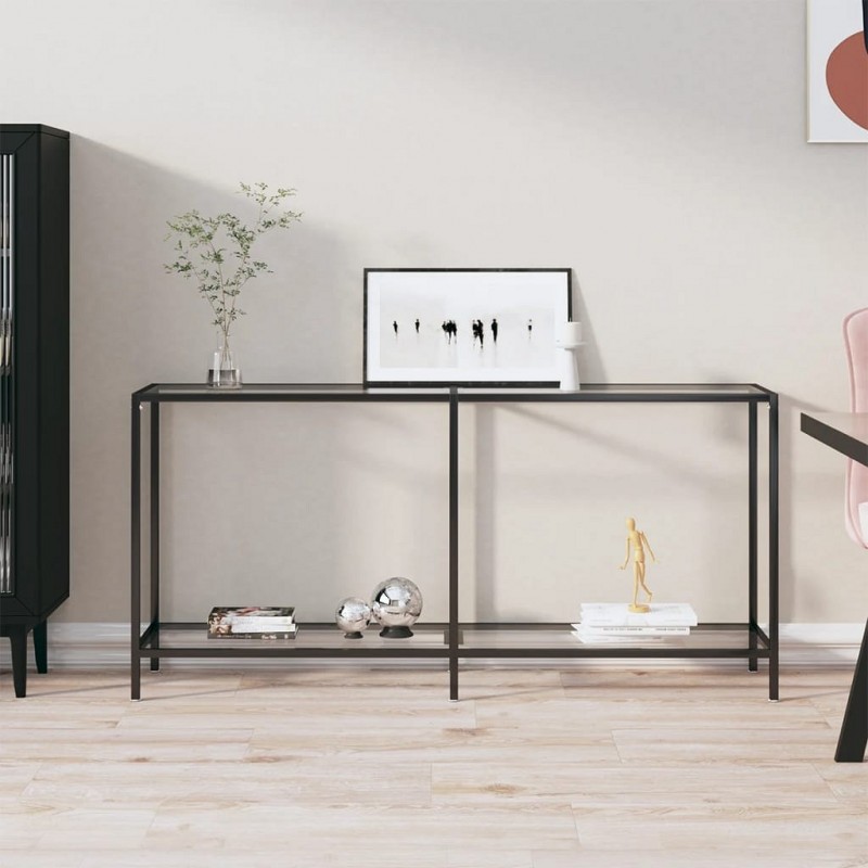 Acquista Tavolo Consolle Trasparente 160x35x75,5 cm in Vetro Temperato con riferimento GHV-331698 della ditta GARDENHOME