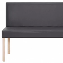 Acquista Panca 139,5 cm Grigia in Similpelle con riferimento GHV-281332 della ditta GARDENHOME