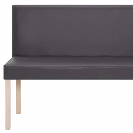 Acquista Panca 139,5 cm Grigia in Similpelle con riferimento GHV-281332 della ditta GARDENHOME