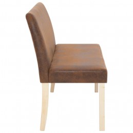 Acquista Panca 139,5 cm Marrone in Pelle Scamosciata Artificiale con riferimento GHV-281333 della ditta GARDENHOME