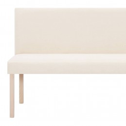 Acquista Panca 139,5 cm Crema in Poliestere con riferimento GHV-281337 della ditta GARDENHOME