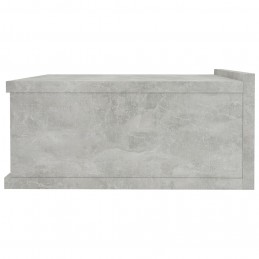 Acquista Comodino Pensile Grigio Cemento 40x30x15 cm Truciolato con riferimento GHV-800314 della ditta GARDENHOME