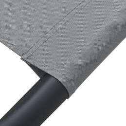 Acquista Lettino Prendisole con Baldacchino e Cuscino Grigio con riferimento GHV-48079 della ditta GARDENHOME