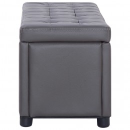 Acquista Cassapanca 87,5 cm Grigia in Similpelle con riferimento GHV-281373 della ditta GARDENHOME