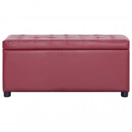 Acquista Cassapanca 87,5 cm Rosso Vino in Similpelle con riferimento GHV-281374 della ditta GARDENHOME