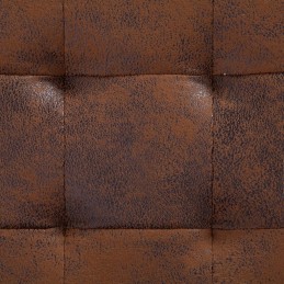 Acquista Cassapanca 87,5 cm Marrone in Similpelle Scamosciata con riferimento GHV-281375 della ditta GARDENHOME