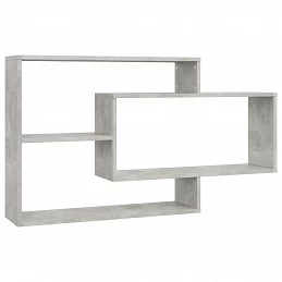 Acquista Mensole a Muro Grigio Calcestruzzo 104x20x58,5 cm in Truciolato con riferimento GHV-800328 della ditta GARDENHOME