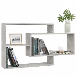Acquista Mensole a Muro Grigio Calcestruzzo 104x20x58,5 cm in Truciolato con riferimento GHV-800328 della ditta GARDENHOME