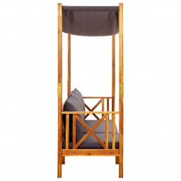 Acquista Panchina da Giardino con Baldacchino Legno Massello di Acacia con riferimento GHV-310321 della ditta GARDENHOME