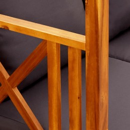 Acquista Panchina da Giardino con Baldacchino Legno Massello di Acacia con riferimento GHV-310321 della ditta GARDENHOME
