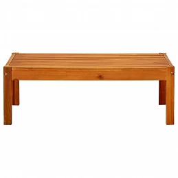 Acquista Tavolo da Giardino 85x57x29 cm in Legno Massello di Acacia con riferimento GHV-310322 della ditta GARDENHOME