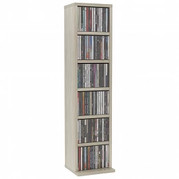 Acquista Armadio Porta CD Rovere Sonoma 21x20x88 cm in Truciolato con riferimento GHV-800354 della ditta GARDENHOME