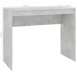 Acquista Scrivania Grigio Cemento 90x40x72 cm in Truciolato con riferimento GHV-800382 della ditta GARDENHOME