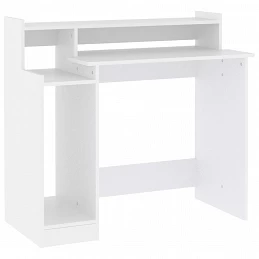 Acquista Scrivania con Luci LED Bianca 97x90x45 cm Legno Multistrato con riferimento GHV-805552 della ditta GARDENHOME