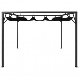 Acquista Gazebo da Giardino con Tetto a Scomparsa 3x3 m Antracite con riferimento GHV-47954 della ditta GARDENHOME