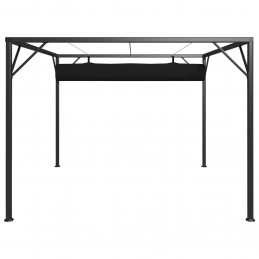 Acquista Gazebo da Giardino con Tetto a Scomparsa 3x3 m Antracite con riferimento GHV-47954 della ditta GARDENHOME