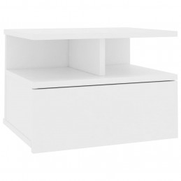 Acquista Comodino Pensile Bianco 40x31x27 cm in Legno Multistrato con riferimento GHV-800405 della ditta GARDENHOME
