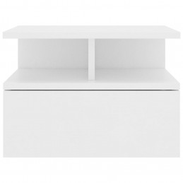 Acquista Comodino Pensile Bianco 40x31x27 cm in Legno Multistrato con riferimento GHV-800405 della ditta GARDENHOME