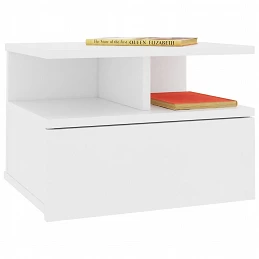 Acquista Comodini Pensili 2 pz Bianco 40x31x27 cm in Truciolato con riferimento GHV-800406 della ditta GARDENHOME