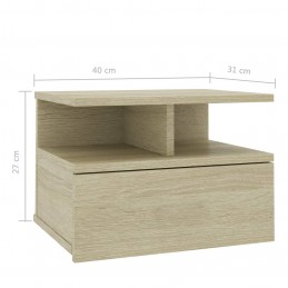 Acquista Comodini Pensili 2 pz Rovere Sonoma 40x31x27 cm Truciolato con riferimento GHV-800412 della ditta GARDENHOME
